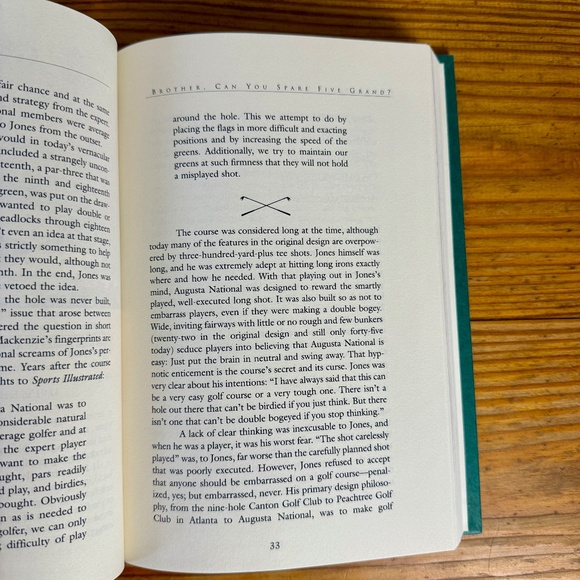 Golf Lover’s Bundle – St Andrews Flask, Augusta Book + Vintage Tees - Picture 12 of 15